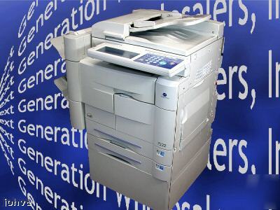 Konica minolta bizhub 7222 copier printer scan 125K