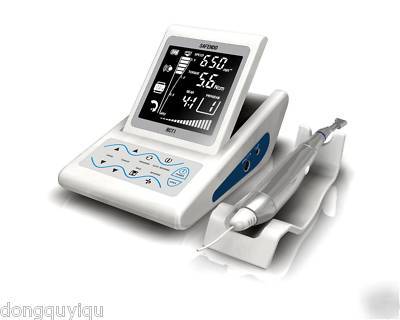 Dental endo motor with apex locator root canal finder