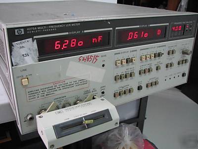 Hp agilent 4275A multi-frequency lcr meter w/ 16047A