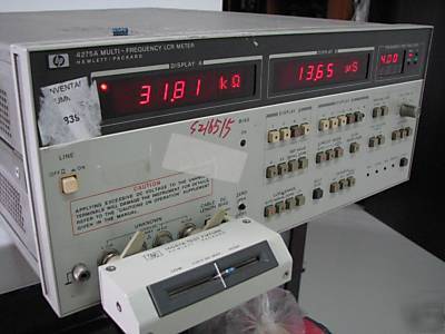 Hp agilent 4275A multi-frequency lcr meter w/ 16047A