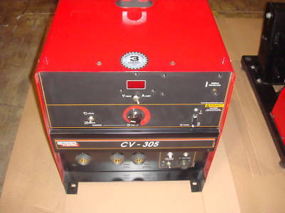 Lincoln electric cv-305 mig welder with lf-74 wire feed