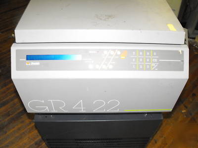Jouan GR422 refrigerated centrifuge catalog# 11176915 
