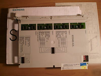 Siemens 6ES5 465 - 4UA12- input mod - - warranty