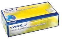 Vwr powder-free nitrile examination gloves : 10772-111
