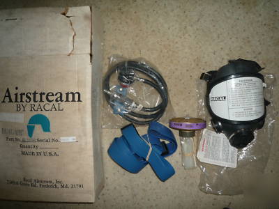Racal dual-air full face respirator / gas mask (#004A)