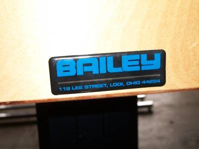 Bailey p.t. table hi-low electric foot pedal