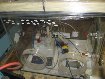 Plas labs compact glove box 830-abc balance chamber