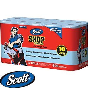 Scott shop towels available in 1/2 or full pallet qty's