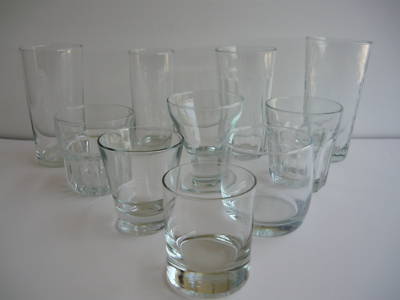 Restaurant glassware set - almost 2300 glasses 