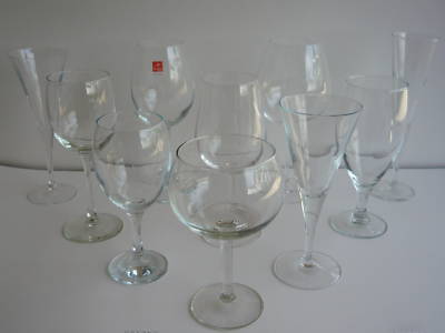 Restaurant glassware set - almost 2300 glasses 
