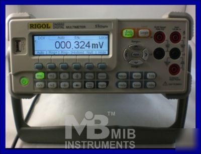 Rigol DM3052 5 3/4 bench digital multimeter dmm logger