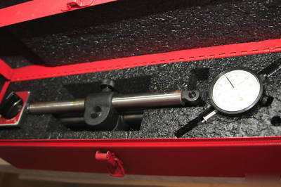 Starrett 659 bz set 21-131J inch indicator with case 