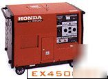 Honda EX4500 super quiet portable generator