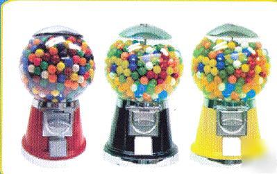 Double retro gumball vending machine and stand 2 in 1
