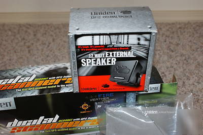 Uniden bcd 996T apco 25 scanner includes esp 12 speaker