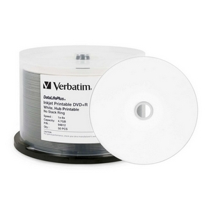 Verbatim 94812 -50PK dvd+r 8X 4.7GB white