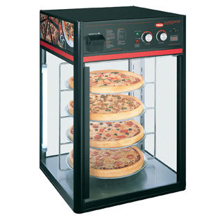Hatco fsdt-2 display cabinet, hot food, 4 tier circle r