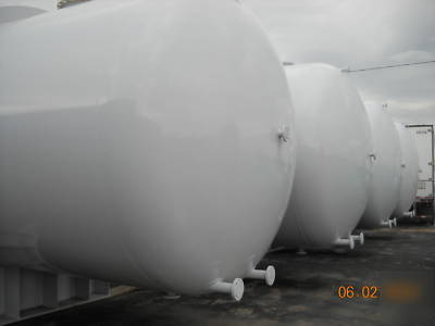 New 4 carbon steel storage tanks 28,000 gal. +/-