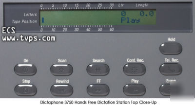 Micro dictaphone 3750 handsfree dictation desktop mic