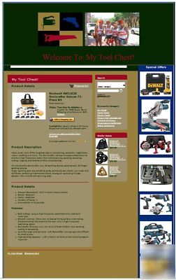 Profitable tool e-commerce website business 4-sale 