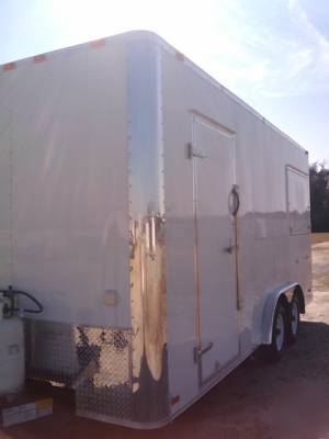 8.5X12 2010 concession trailer loaded by chasony's