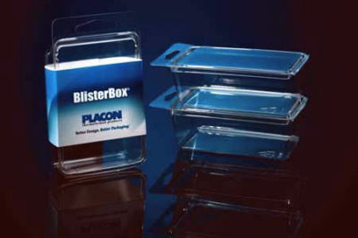 Placon blisterboxÂ® R210 plastic clamshell (100)