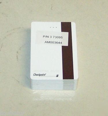 200 checkpoint proximity access cards w/ magnetic strip