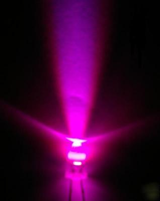 1000 pcs 5MM pink led lamp ultra bright & free resistor