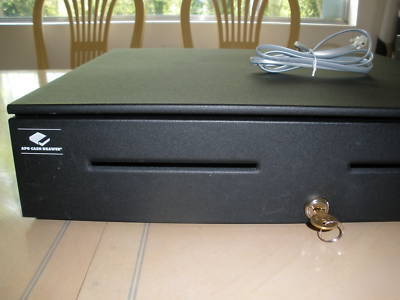 Apg 4000 series cash drawer w key JB186-6A-BL1816-c
