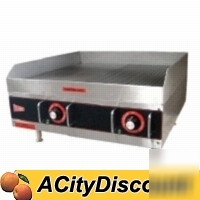 Electric griddle 15X24 heavy duty countertop flat grill