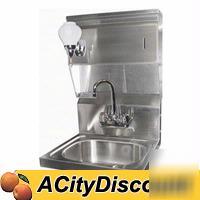 Hs-1615C hand sink s/s 1 compartment nsf