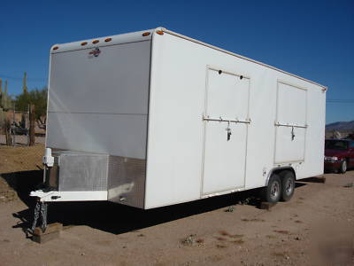 2006 progressive 26 ft enclosed toyhauler trailer gd