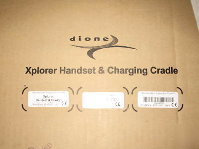 New dione xplorer chip & pin portable hand held- in box 