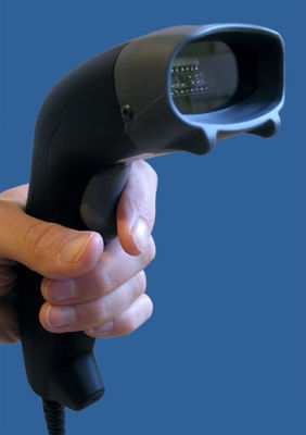 Laser barcode scanner + free inventory control software