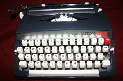 Sperry rand remington 333 typewriter dark gray japan