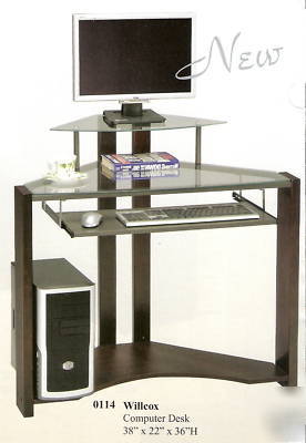 Wilcox modern computer desk/ office furniture