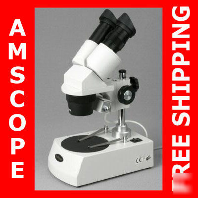 Binocular stereo coin microscope 5X-10X-15X-30X