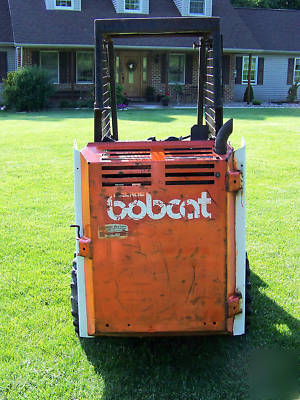 Bobcat 443 skid steer loader skidloader kubota diesel 