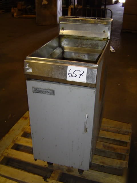 Gas deep fryer mfg frymaster frier grease fat stainless