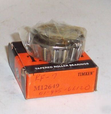 Timken M12649 tapered roller bearing cone (nip)