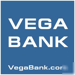 Vega bank.com lot of 5 domain names for mega website 