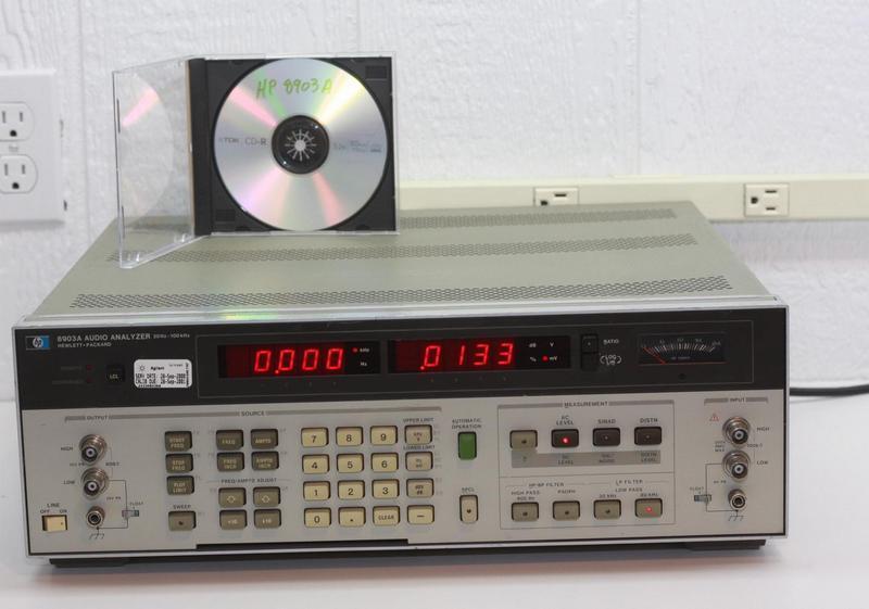 Hp 8903A audio analyzer 20HZ - 100KHZ