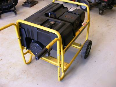 Wacker g 5.6A portable generator w/ wheel kit