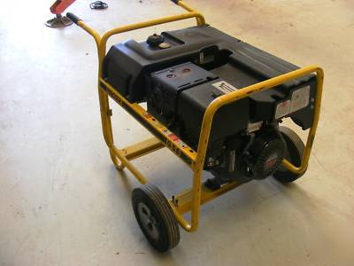 Wacker g 5.6A portable generator w/ wheel kit