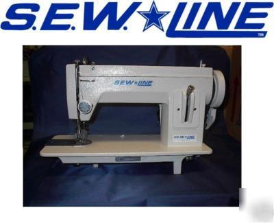 New s.e.w.line walking foot industrial sewing machine