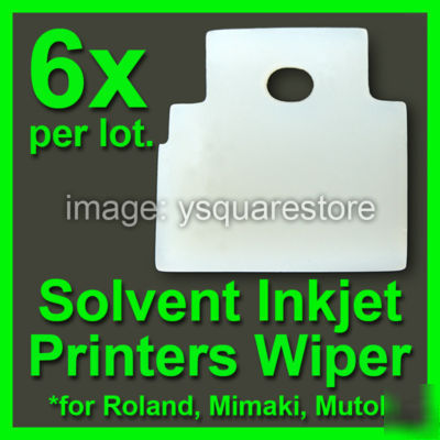 Solvent inkjet printer wiper - roland mutoh mimaki jv 3
