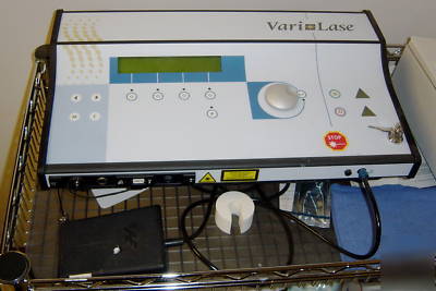 Vari-lase endovenous vein 426.00 laser w/ foot pedal