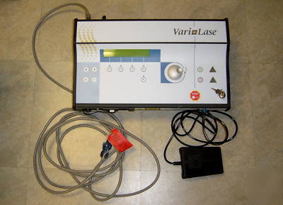 Vari-lase endovenous vein 426.00 laser w/ foot pedal