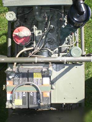 Military generator pu-286B/g 5KW 120V 1PH gas excellent