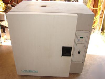 Gallenkamp digital incubator max temp 220C.stainless 